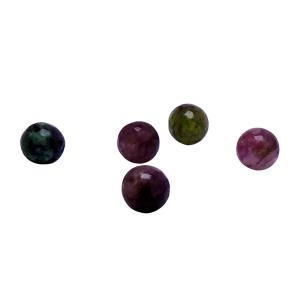 Avika Heat Processed Faceted Multi Tourmaline Beads 8 mm