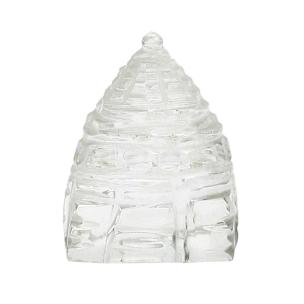 Medium Shree Yantra In Clear Quartz