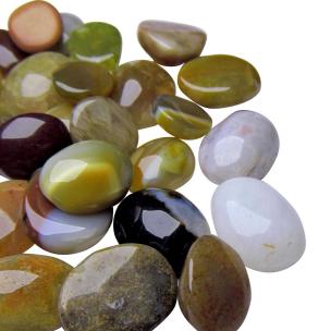 Avika Natural Agate Lucky Stone for Number 7