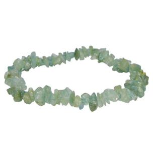 Avika Natural Aquamarine Gemstone Chips Bracelet (Pack of 1Pc)