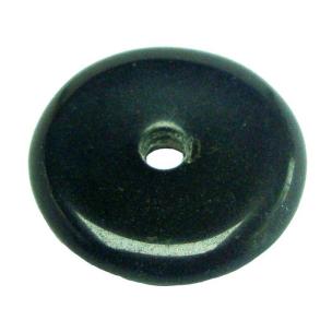 Avika Natural Black Obsidian Gemstone Doughnut