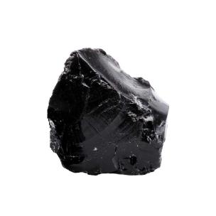 Avika Natural Black Obsidian Rough Stone Specimen