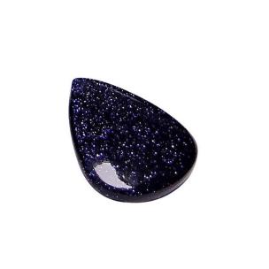 Avika Natural Blue Goldstone Cabochon