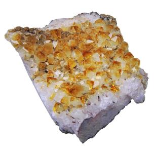 Avika Natural Citrine Cluster for Reiki Solar Chakra Healing