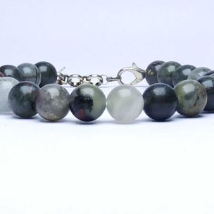 Avika Natural Conglomerate 8 mm Beads Bracelet with Hook (Pack of 1Pc)