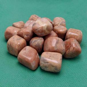 Avika Natural Dark Peach Moonstone Tumble