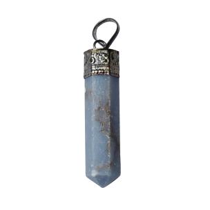 Avika Natural Energised Angelite Point Pendant Art 1