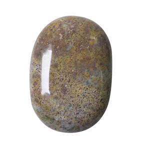 Avika Natural Energized Fancy Jasper Massage Palm Stone