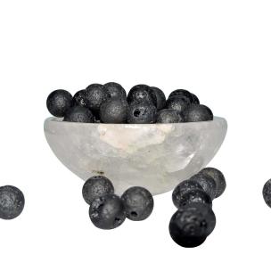 Avika Natural Energized Lava 10 mm Beads