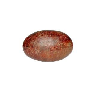 Avika Natural Energized Red Hematite Quartz Crystal Lingam