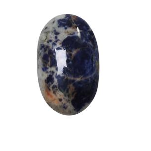 Avika Natural Energized Sodalite Massage Palm Stone