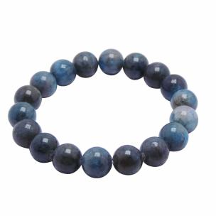Avika Natural Energized Shattuckite 10 mm Bead Bracelet (Pack of 1Pc)