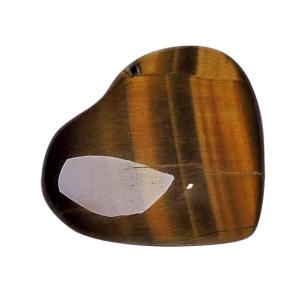Avika Natural Energized Tiger Eye Heart