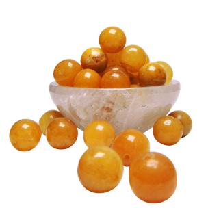 Avika Natural Energized Yellow Aventurine 12 mm Beads