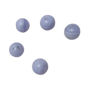 Avika Natural Energized Blue Lace Agate Beads 12 mm