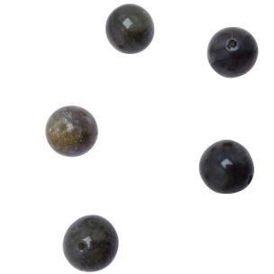 Avika Natural Energized Green Tourmaline Beads 10 mm