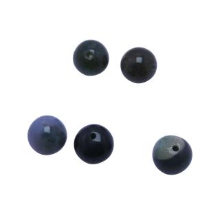 Avika Natural Energized Moss Agate Beads 12 mm
