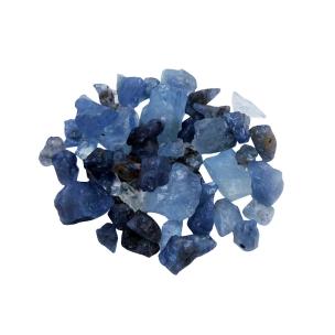 Avika Natural Energized Rare Fine Blue Topaz Chunks
