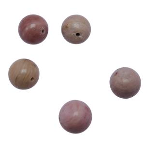 Avika Natural Energized Rhodochrosite Beads 12 mm