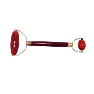 Avika Natural Energized Sardonyx Facial Massage Roller Relaxation for Body, Face, Neck, Eye's