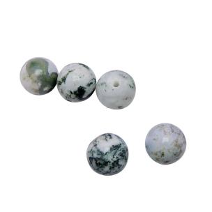 Avika Natural Energized Tree Agate Beads 12 mm