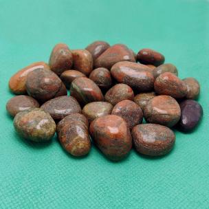 Avika Natural Epidote Unakite Tumble