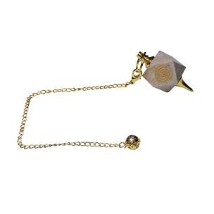 Avika Natural Fancy Jasper With Reiki Symbol Pendulum