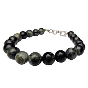 Avika Natural Galaxyite Beads Bracelet with Hook (Pack of 1Pc)