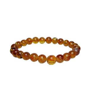 Avika Natural Golden Topaz Bead Bracelet (Pack of 1Pc)