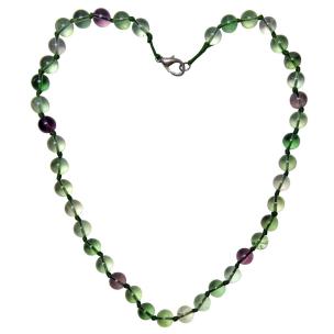 Avika Natural Green Fluorite Necklace