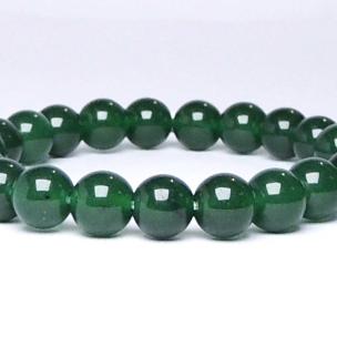 Avika Natural Green Jade Beads Bracelet (Pack of 1Pc)