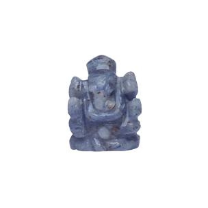 Avika Natural Grey Aventurine Ganesha
