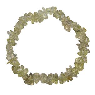 Avika Natural Lemon Quartz Gemstone Chips Bracelet For Reduces Nicotine Craving (Pack of 1 pc)