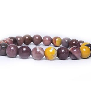 Avika Natural Mookaite Beads Bracelet