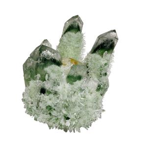 Avika Natural Rare Green Ghost Phantom Quartz  (Pack of 1 Pc.)