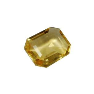 Avika Natural Syntitic Yellow Topaz Loose Gemstone(Pack of 1 Pc.)