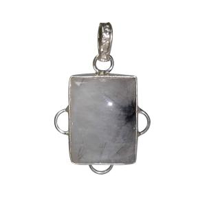 Avika Natural Tourmalated Quartz Pendant Art-7