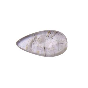 Avika Natural Tourmalinated Quartz Loose Gemstone(Pack of 1 Pc.)