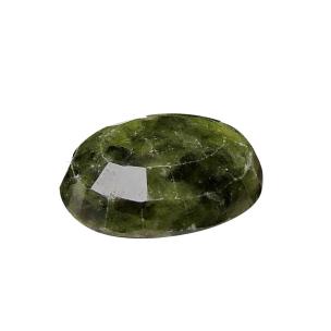 Avika Natural Vesuvianite Oval Loose Gemstone(Pack of 1 Pc.)
