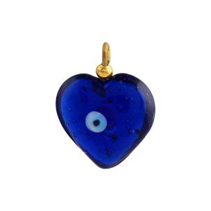 Avika Nazar Suraksha Pendant in Heart Shape