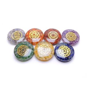 Avika Orgonite 7 Chakra Paper Weight