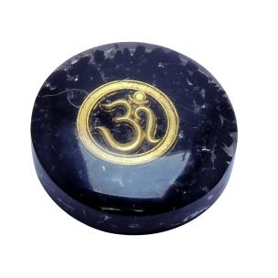 Avika Orgonite small Paper Weight With Black Tourmaline & Symbol Power Art 4