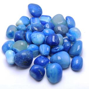 Avika Natural Blue Onyx Tumble stone