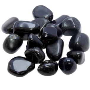 Avika Natural Black Agate Tumble stone