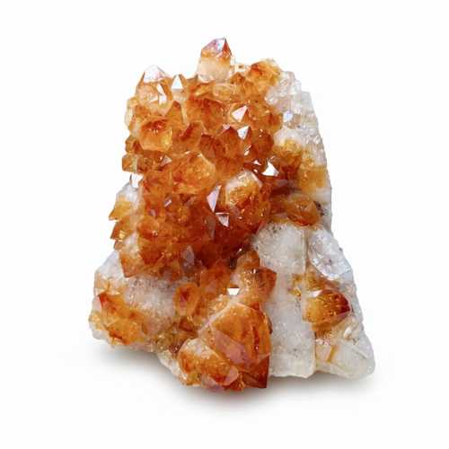Raw Citrine Cluster Healing Crystal – Solar Plexus Chakra, Decor Gift