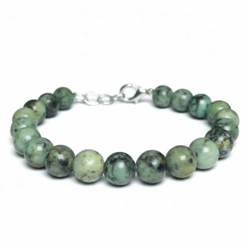 Avika Natural African Turquoise Beads Bracelet (Pack of 1Pc)