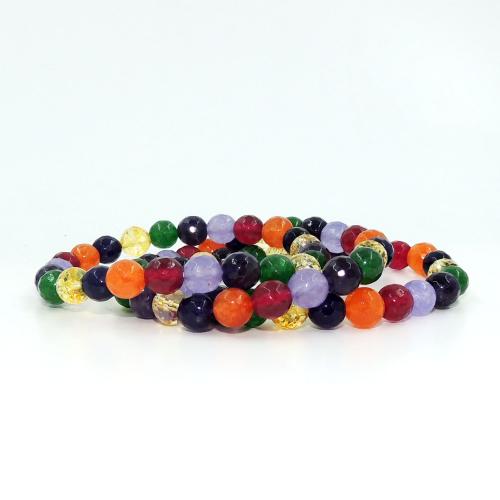 Avika Seven Chakra Cut Bead Bracelet (Pack of 1Pc)