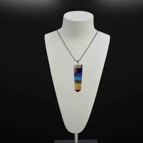 Avika Natural Seven Chakra Energy Pendant