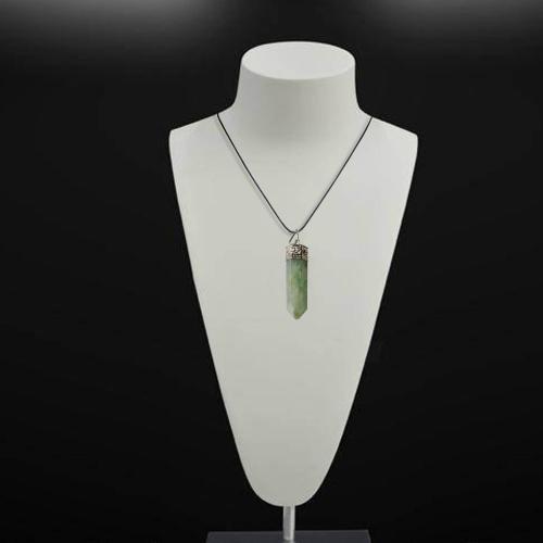Avika Natural Green Aventurine Point Pendant