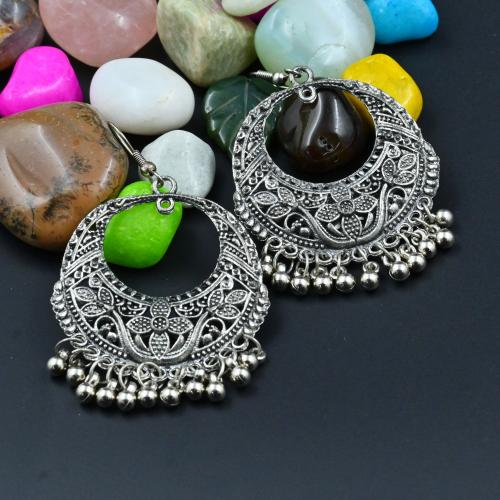 Avika Women's Oxidized Hoop Dangler Earring Party Wear